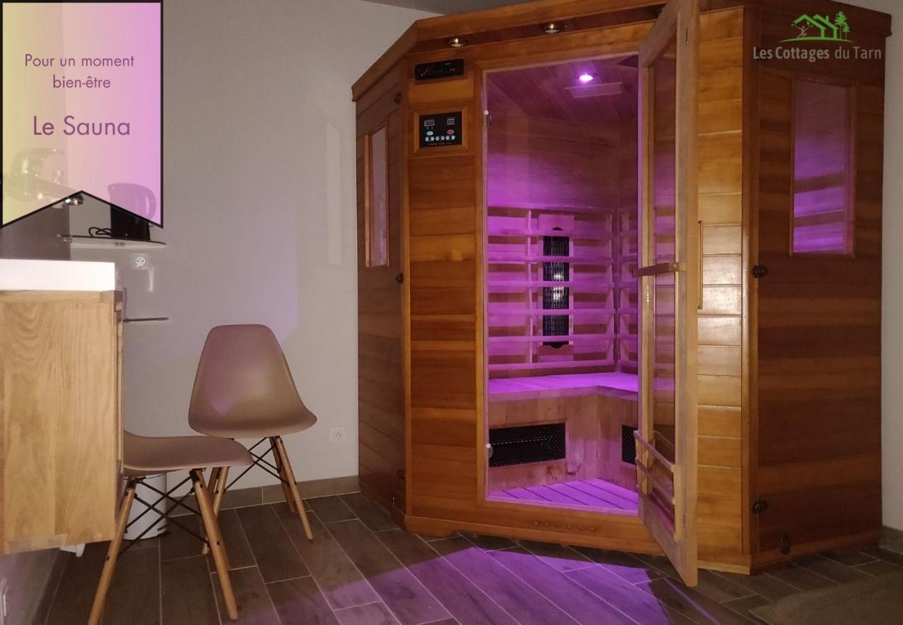 Le Cottage Nature Vigne Rouge Sauna Gaillac Entre Albi-Toulouse & Les Cottages Du Tarn Brens  Buitenkant foto