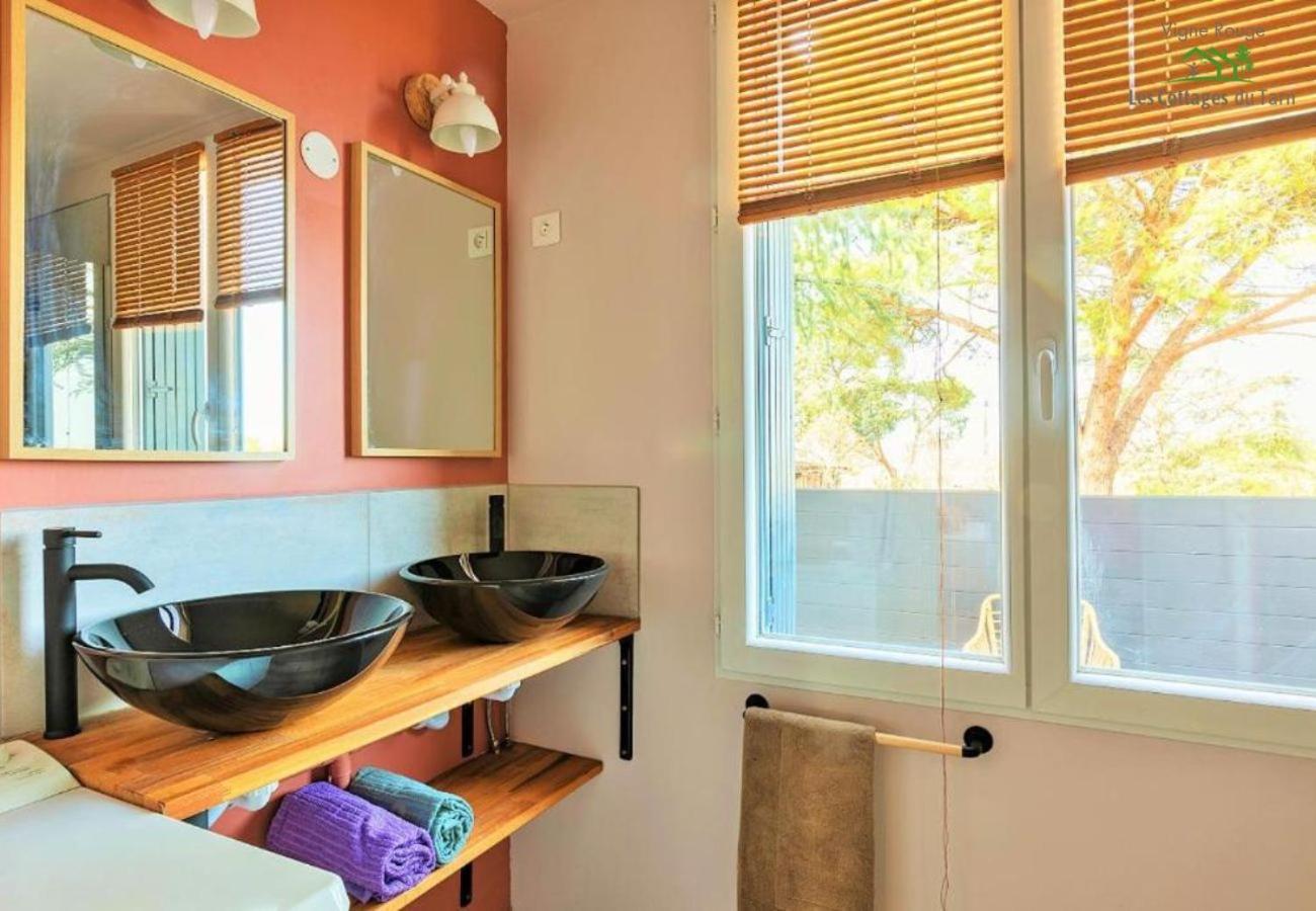 Le Cottage Nature Vigne Rouge Sauna Gaillac Entre Albi-Toulouse & Les Cottages Du Tarn Brens  Buitenkant foto