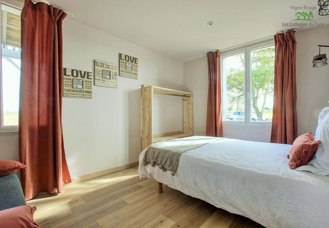 Le Cottage Nature Vigne Rouge Sauna Gaillac Entre Albi-Toulouse & Les Cottages Du Tarn Brens  Buitenkant foto