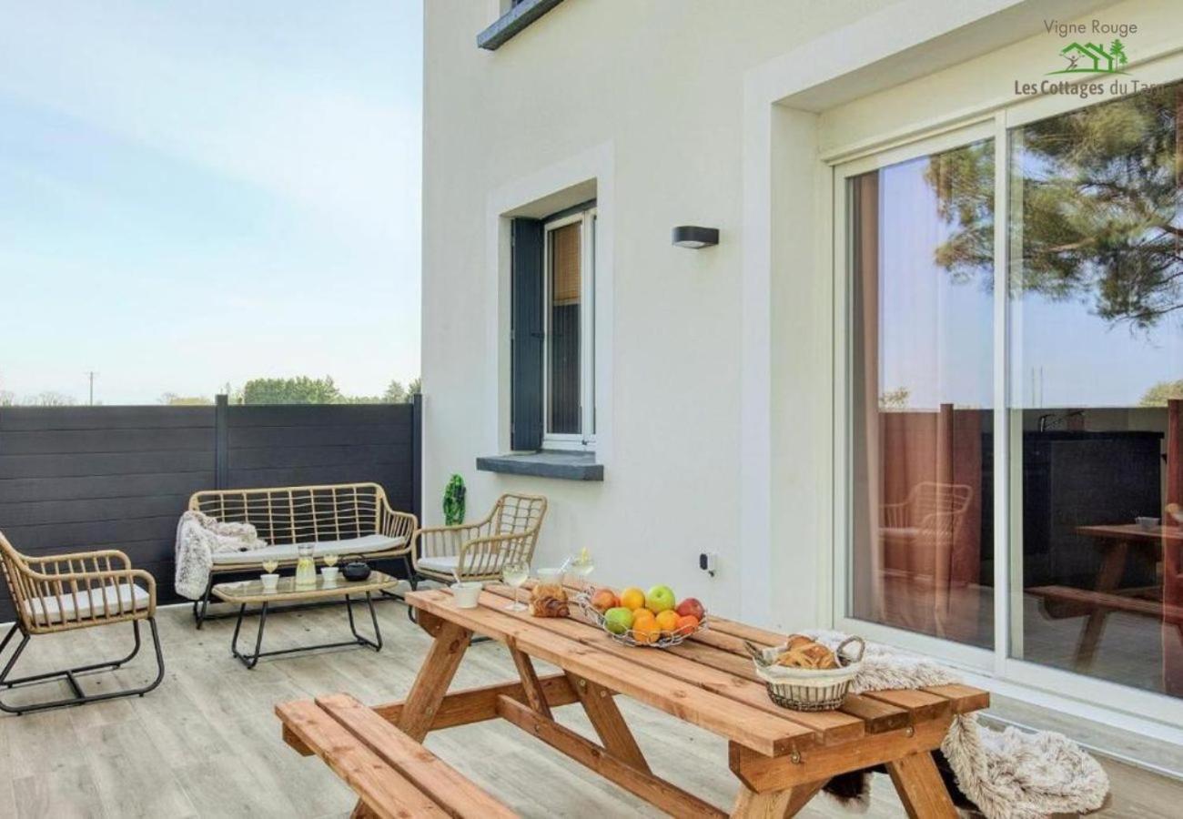 Le Cottage Nature Vigne Rouge Sauna Gaillac Entre Albi-Toulouse & Les Cottages Du Tarn Brens  Buitenkant foto